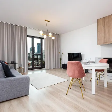 Metro Plocka Exquisite Apartments By Noclegi Renters Varšava Exteriér fotografie